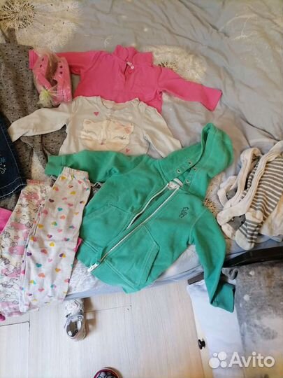 Детские вещи пакетом для девочки 98