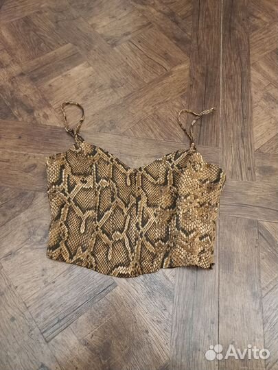 Корсетный топ Zara, xs, новый