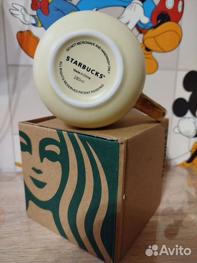 Кружка starbucks новая с фабричным дефектом