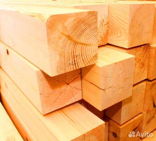 Натуральный брус, сосна, камерная сушка