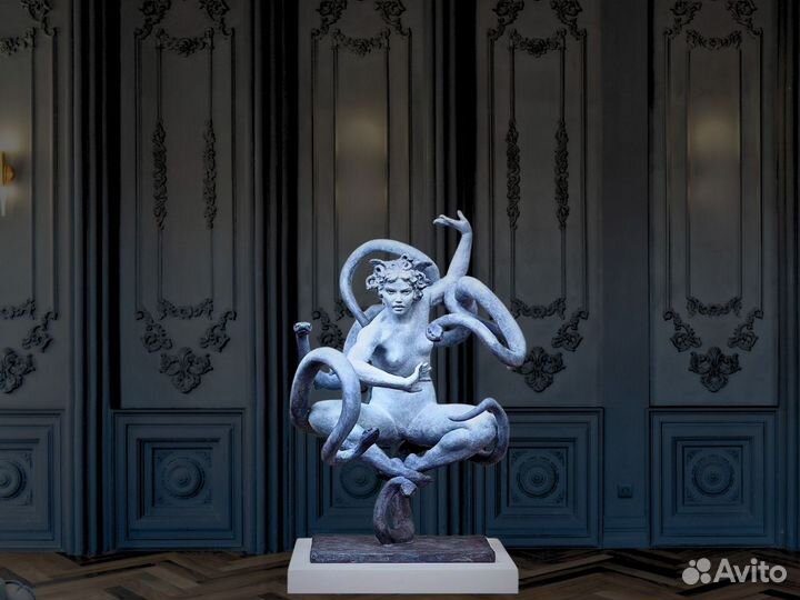 Современная скульптура Медуза 170 см