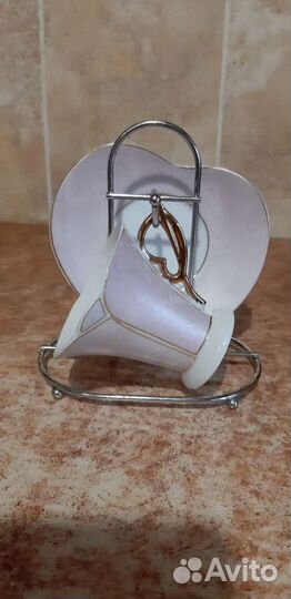 Чашка с блюдцем