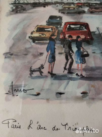 Картины акварель