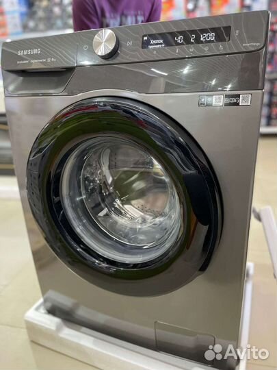 Samsung 8 кг, сенсорный, пар, управл. с телефон