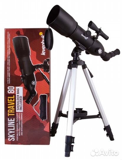 Телескоп Levenhuk Skyline Travel 80