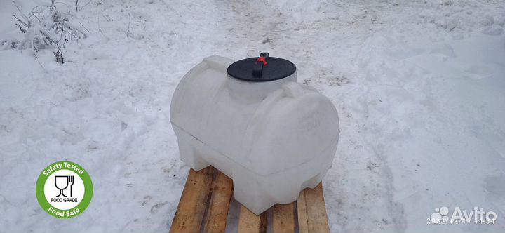 Тара пластиковая 200 л / гарантия 5 лет