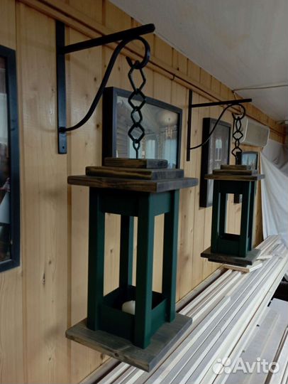 Садовые фонарики