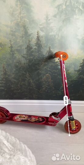 Самокат детский со светящимися колесами