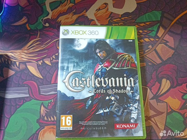 Castlevania lords of shadow. EU издание. Xbox 360