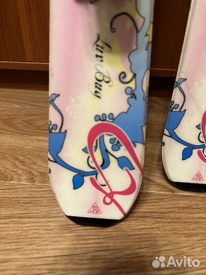 Горные лыжи 100 с ботинками