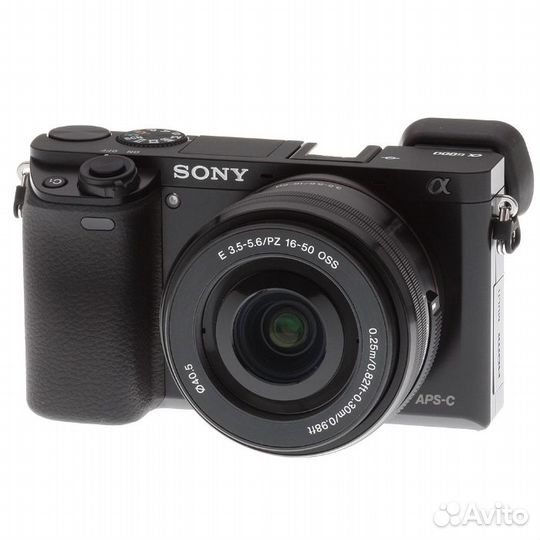 Фотоаппарат Sony Alpha ilce-6000 Kit E PZ 16-50 OS