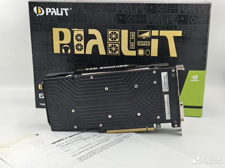 Gtx 1660 super palit гарантия идеальное состояние