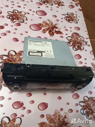 Штатная магнитола на toyota corolla 2013 г.в