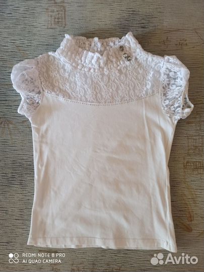 Блузка школьная