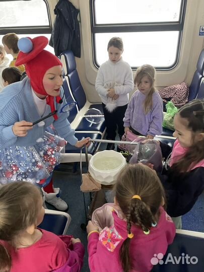 Шоу в поезде Астрахань