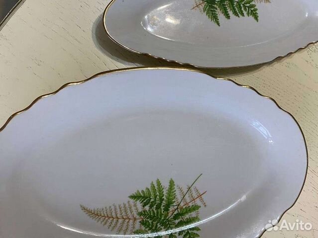 Блюдо большое овальное набор