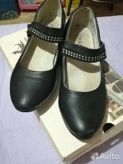 Туфли для девочки, р. 37
