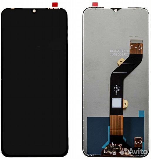 Дисплей для Itel A49 (A661L) Черный