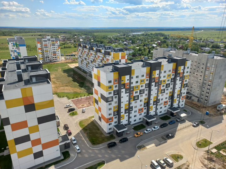 2-к. квартира, 63,7 м², 2/19 эт.