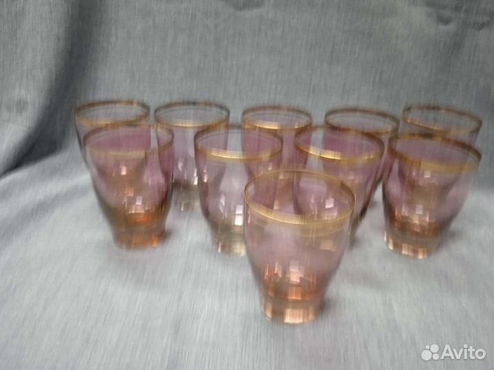 Рюмки, фужеры, стаканы СССР