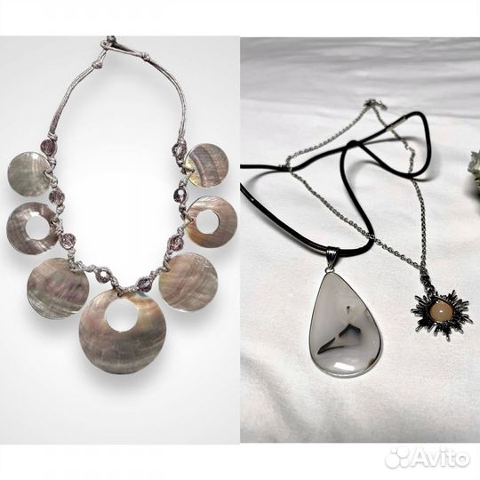 Ожерелье, кулоны