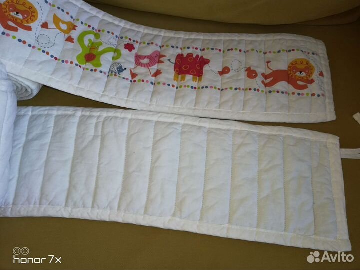 Бортик в детскую кроватку IKEA