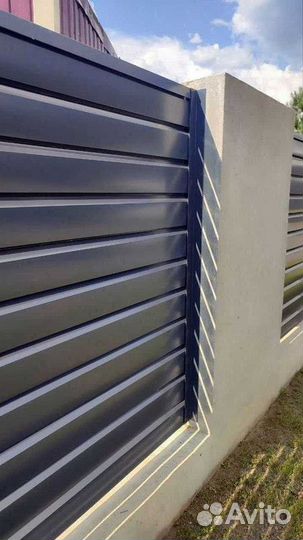 Забор жалюзи