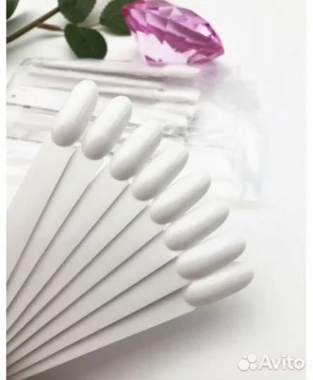 Палитра, типсы для гель лаков 50 шт,Миндаль