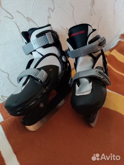 Коньки детские раздвижные fire mark