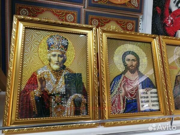 Алмазная мозаика 15x20 Почитаемая в Православной ц