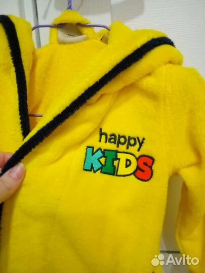 Детский махровый халат