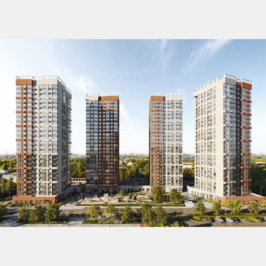 3-к. квартира, 82,9 м², 18/27 эт.