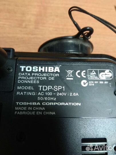 Проектор toshiba,sharp