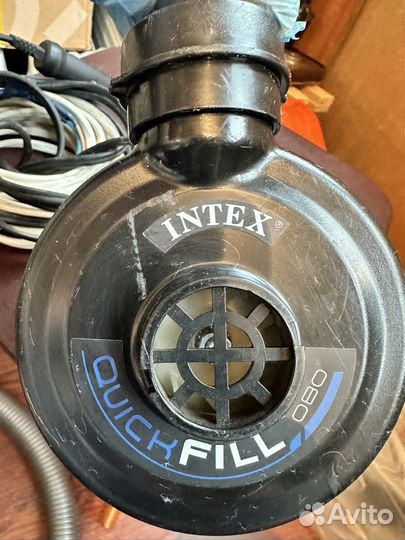 Насос лодки кровати авто Intex Quick-Fill