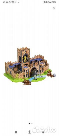 Игровой набор Стикбот Замок и 7 Стикбот человечков