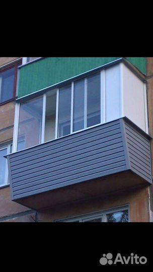 Балкон пвх под ключ
