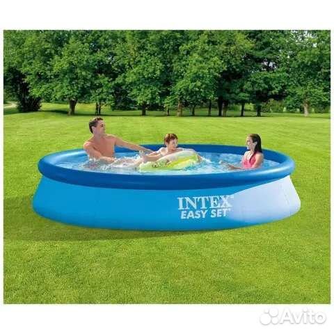 Бассейн надувной intex