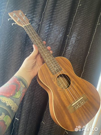 Укулеле flight концерт, струны и тюнер в подарок