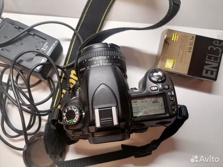 Зеркальный фотоаппарат nikon d80