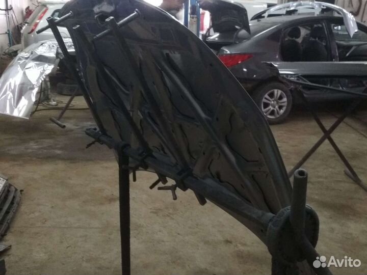 Капот лансер9 серебро а31