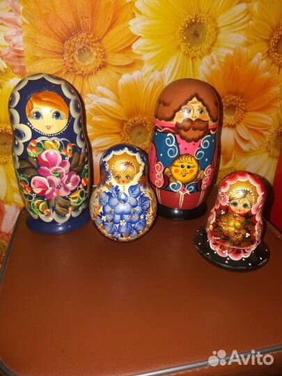 Матрёшки СССР дерево