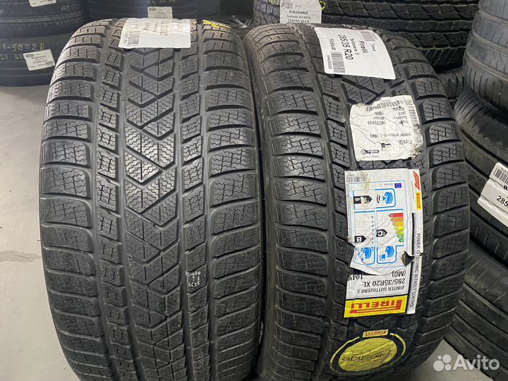 Pirelli Winter Sottozero 3 285/35 R20 и 255/40 R20 104V