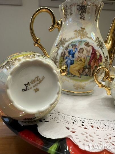 Чайный сервиз 6 персон Соната, Мадонна, перламутр