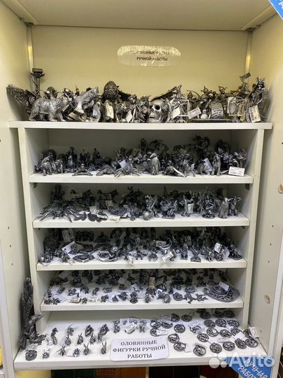 Оловянные фигурки ручной работы