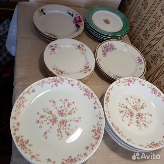 Тарелки Япония,Чехия,ссср