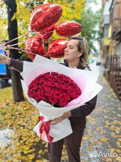 Роза, букет из роз, доставка цветов, розы