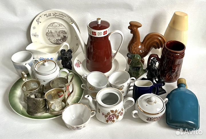 Чайный сервиз ссср, посуда