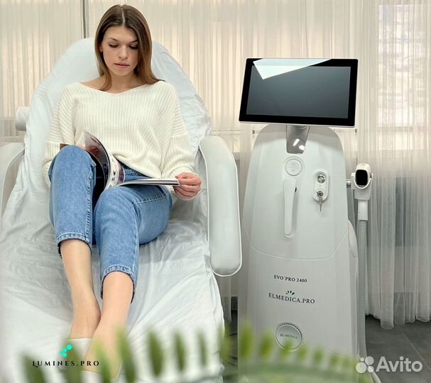 Диодный лазер для эпиляции люминес Эво’Про 2400W