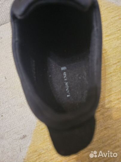 Ботинки замша