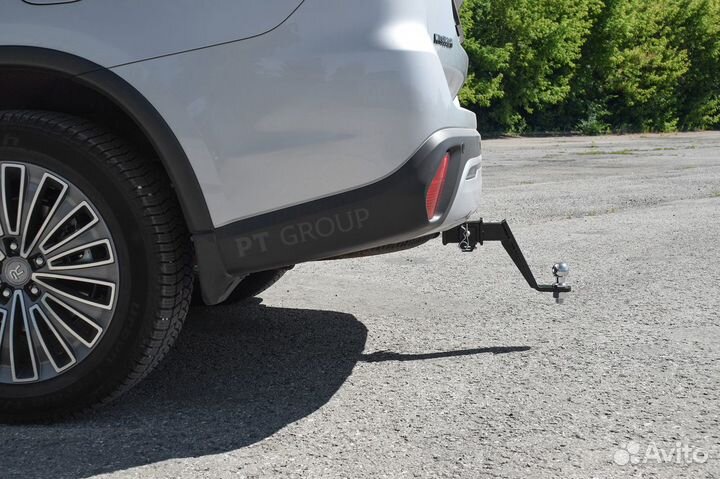 Шар фаркопа под квадрат усиленный с занижением 190